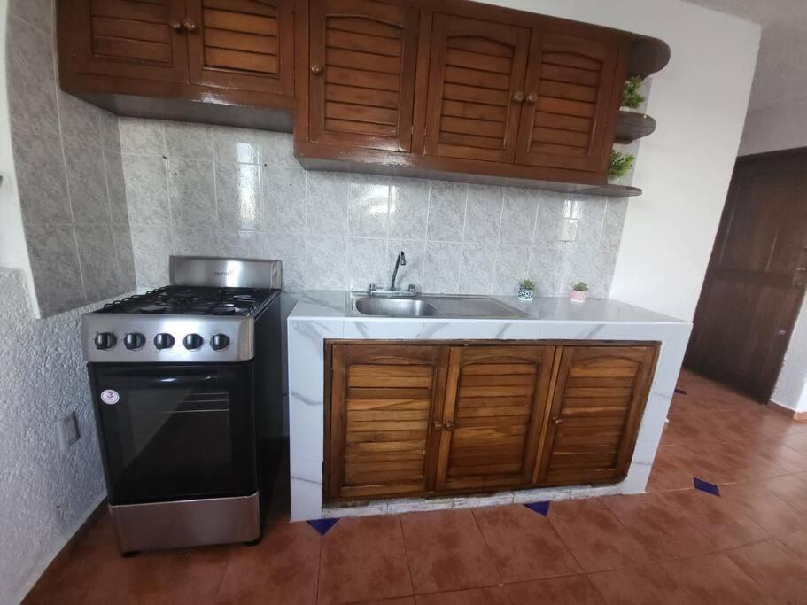 2 Rooms Apartment With Private Beach In Puerto Juarez Cancún Extérieur photo