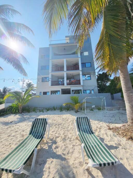 2 Rooms Apartment With Private Beach In Puerto Juarez Cancún Extérieur photo